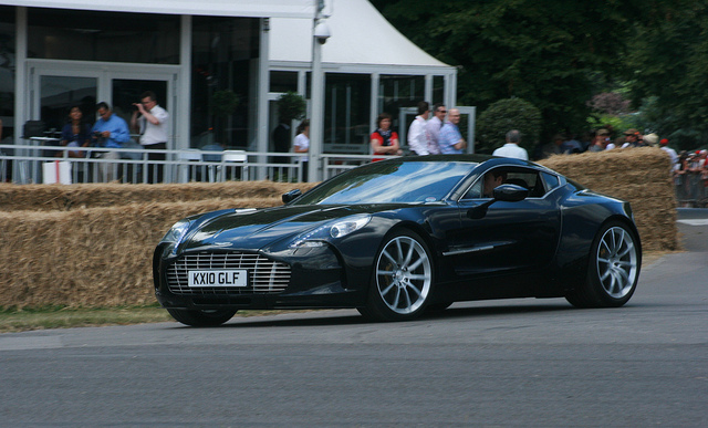 Pohoto d'une Aston Martin One-77