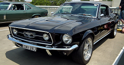 ford mustang noire